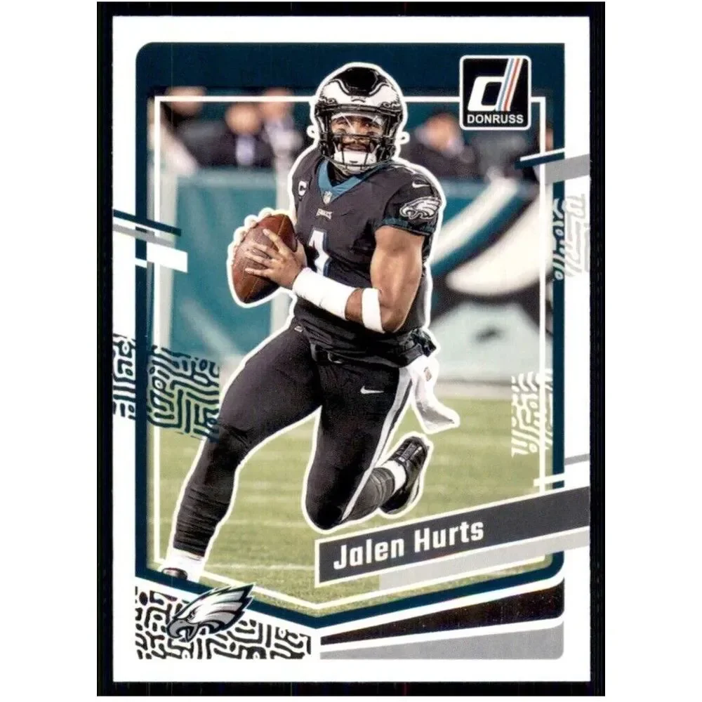 2023 Donruss Base #244 Jalen Hurts -‎ Philadelphia Eagles